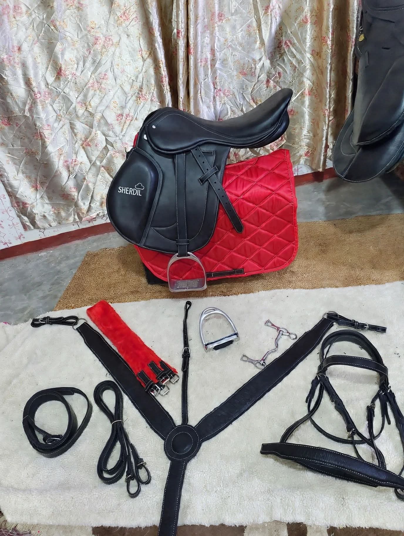 Premium Sherdil Horse Riding Saddle Set with Complete Accessories