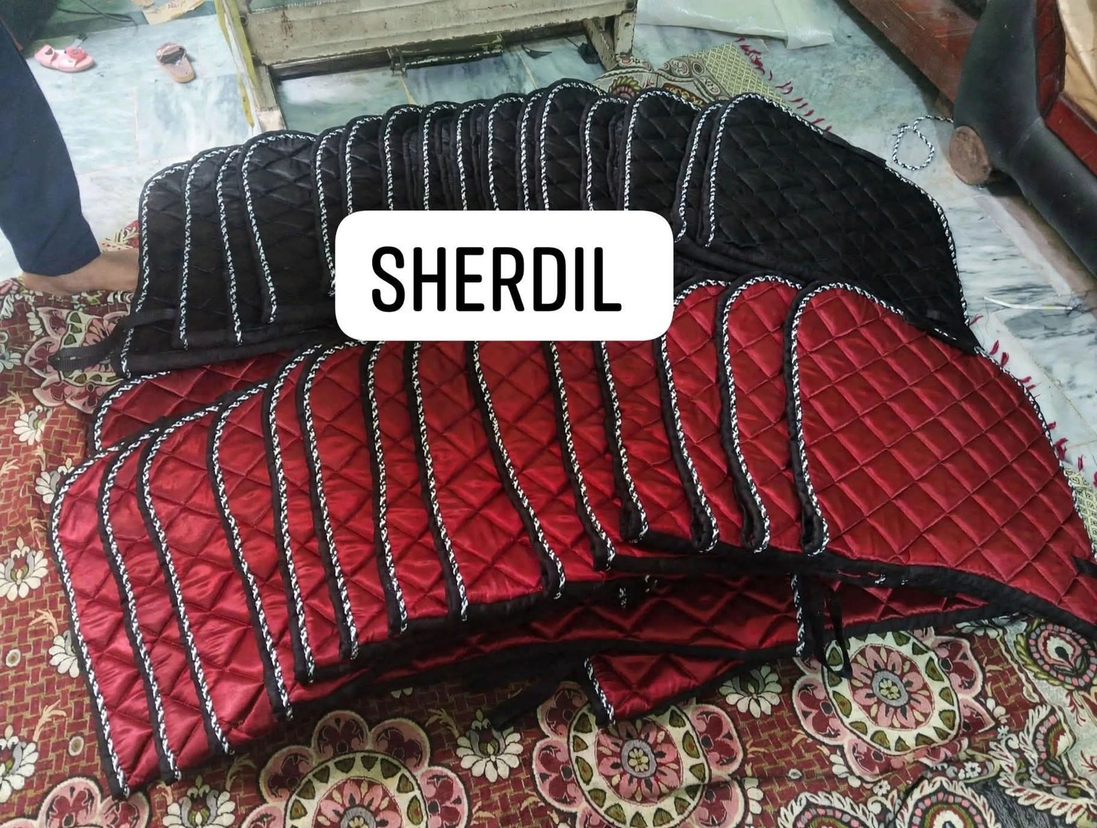 Sherdil Premium Quilted Horse Saddle Pad for Sale in Pakistan